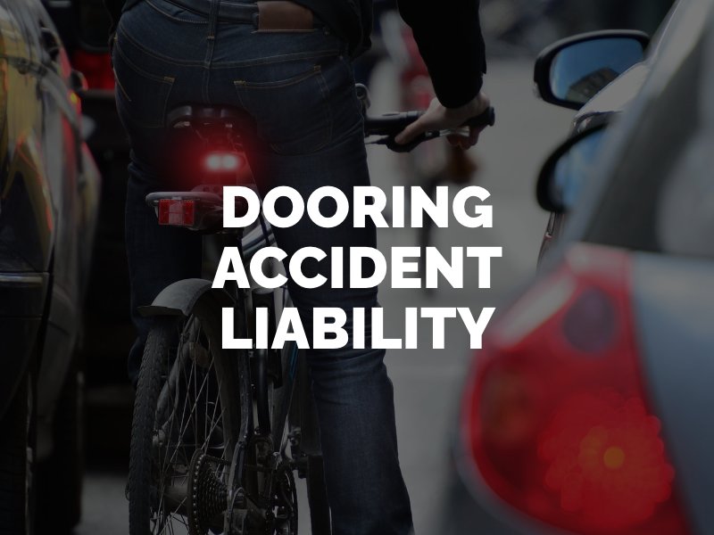 dooring accident liability