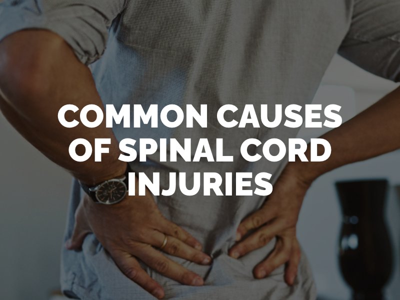 Common causes of spinal cord injuries