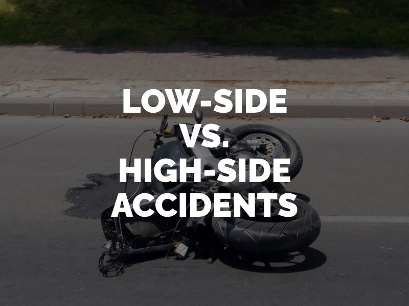 comparing low-side versus high-side motorcycle accidents