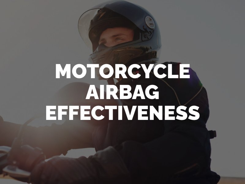 effectiveness of motorcycle airbags in a collision 