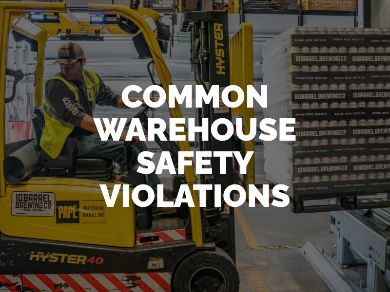 common warehouse safety violations